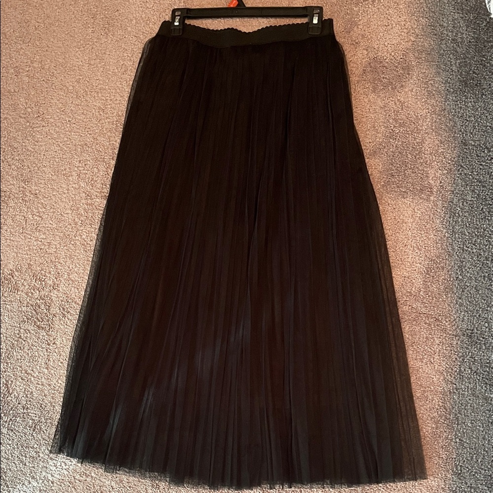 Zenana Outfitters Black Maxi Skirt